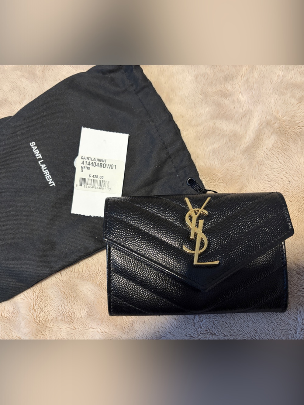 Saint Laurent small leather accessory